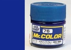 Gunze C076 10 ml. Metallic Blue, Mr.Color Serisi Maket Boyası