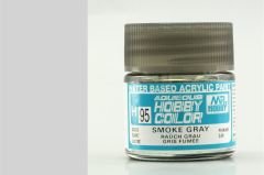 Gunze H095 10 ml. Smoke Gray, Aqueous Serisi Maket Boyası