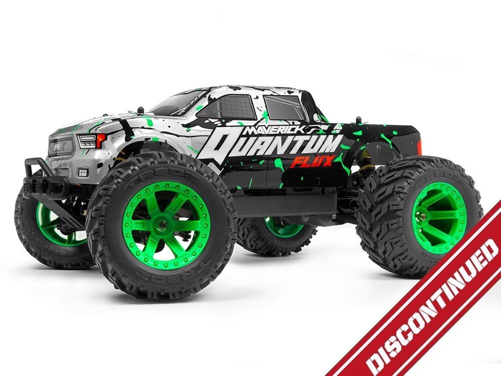 QUANTUM MT 1/10 FLUX SILVER BRUSHLESS MONSTER TRUCK