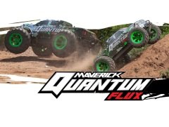 QUANTUM MT 1/10 FLUX SILVER BRUSHLESS MONSTER TRUCK