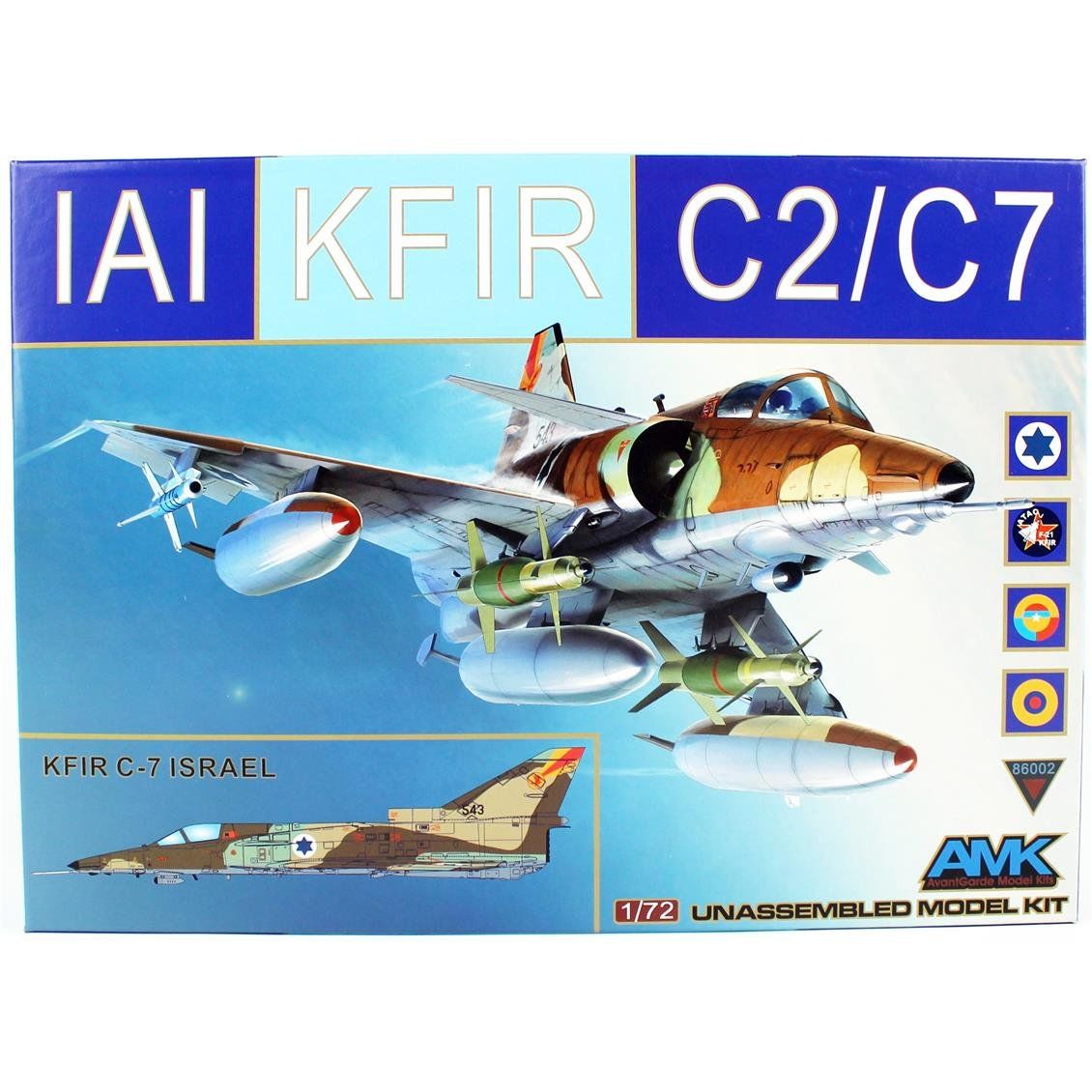 86002 1/72 KFIR C2/C7