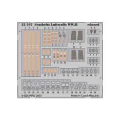 EDUARD 32507 1/32 Seatbelts Luftwaffe WWII Maket D