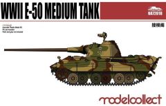 UA72018 1/72 Germany WWII E-50 Medium Tank with 88