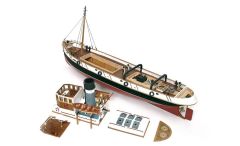 Occre 61001 1/30 Ölçek, Ulises R/C Dönüştürülebilir Römorkör Ahşap Model Kiti