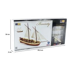 Occre 52003 1/24 Ölçek, Bounty Boat Yelkenli Tekne Ahşap Model Kiti