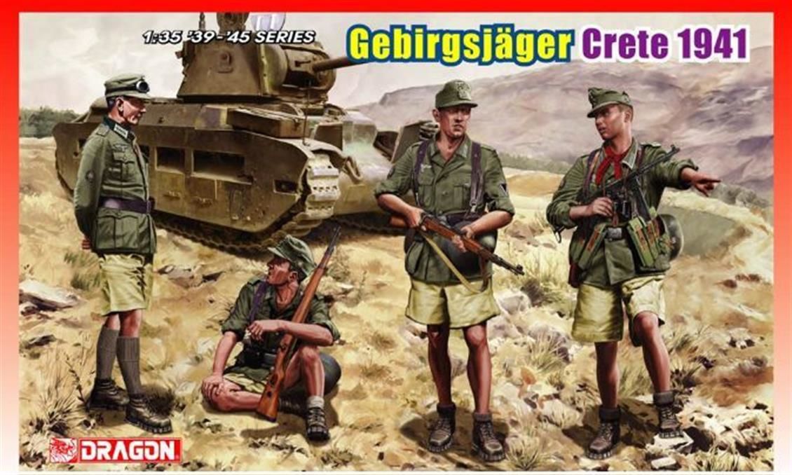 6742 1/35 GEBIRGSJAGERS CRETE 1941