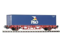 57706 1/87 FLATCAR W/CONTAİNER P&O DB CARGO V