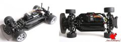 TAMIYA 1/10 Toyota GAZOO Racing WRT/Yaris WRC TT-02 Chassis - Kit (Demonte)