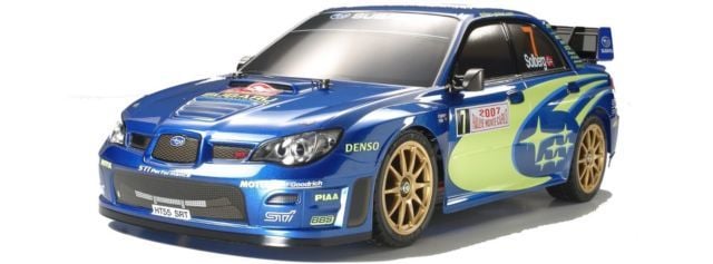 TAMIYA 1/10 Impreza WRC 07 Kaportası 190 mm (Boyasız şeffaf)