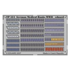EDUARD TP524 1/35 German Medical Ranks WWII Maket