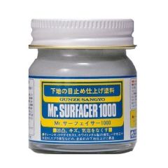 Gunze SF284 40 ml. Mr.Surfacer 1000, Gri Astar Maket Boyası