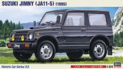 Hasegawa HC22 21122 1/24 Ölçek Suzuki Jimny 1995 (JA11-5) SUV Araç Plastik Model Kiti