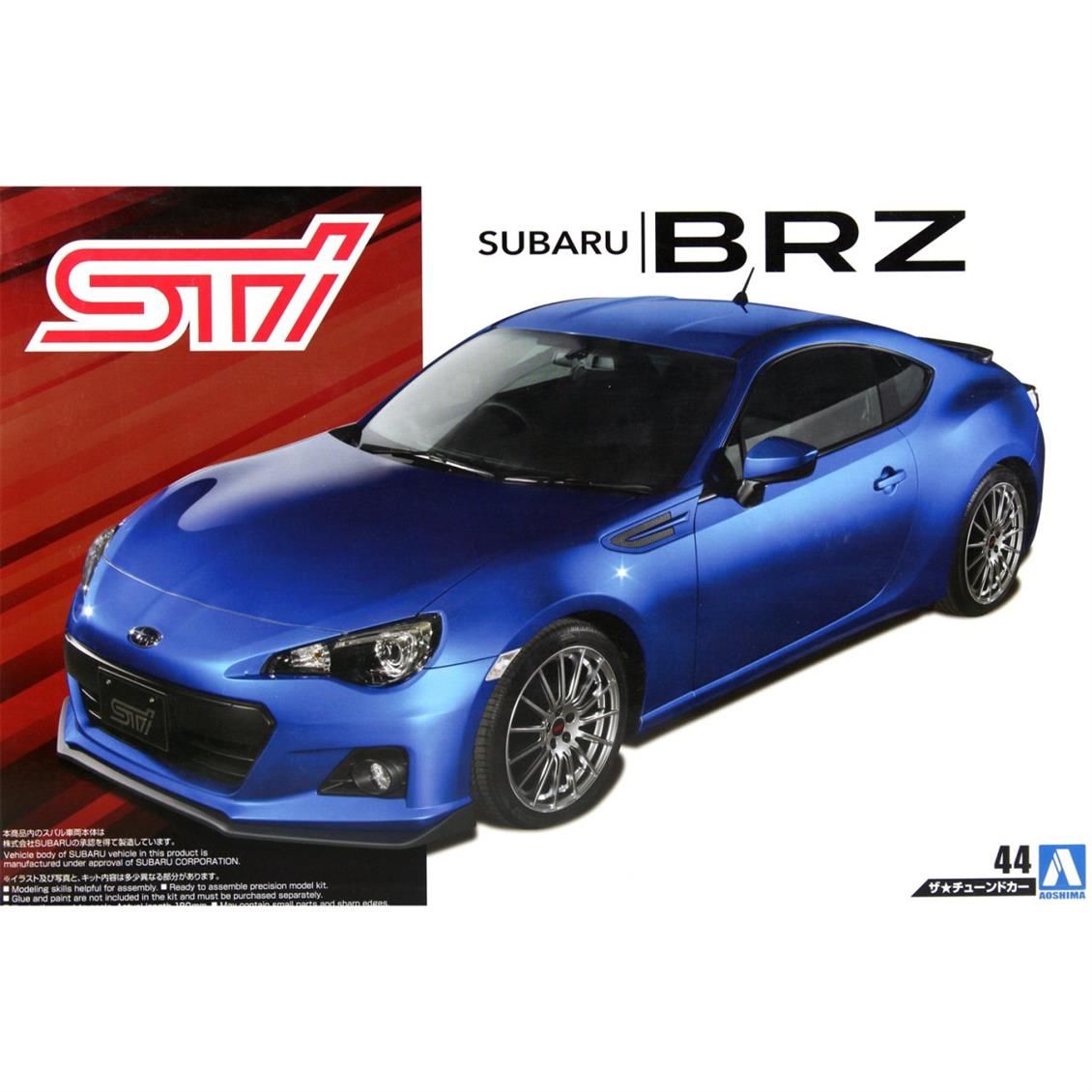 05453 1/24 STI ZC6 SUBARU BRZ 12 SUBARU