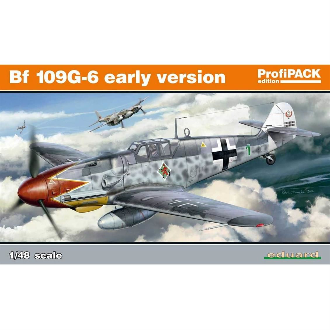 EDUARD 82113 1/48 Bf 109G-6 early version Uçak Mak