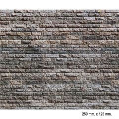 Faller 170617 1/87 Bazalt Taş Duvarı Desenli Dekor Levhası - 25 X 12,5 Cm.