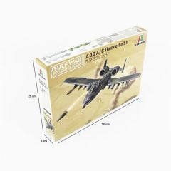 Italeri 1376S 1/72 A-10 A/C Thunderbolt II ( Gulf War ) Savaş Uçağı Demonte Plastik Maketi