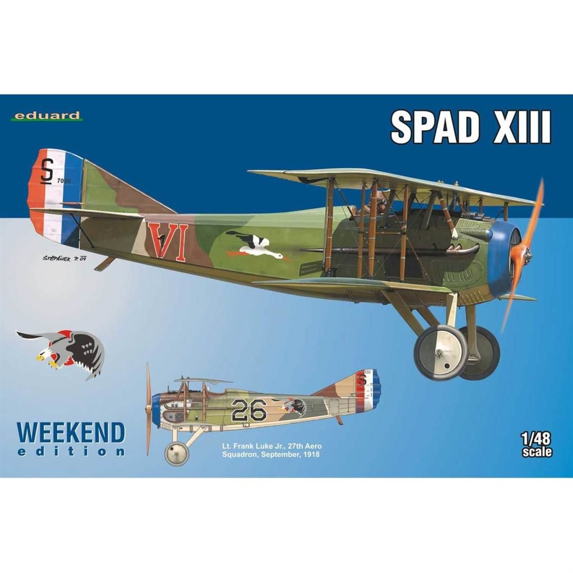 EDUARD 8425 1/48 SPAD XIII Uçak Maketi