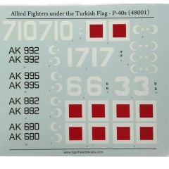 48001 1/48 Allied Fighters under the Turkish Flag