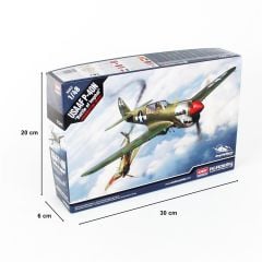 Academy 12341 1/48 USAAF P-40N (Battle ofImphal) Savaş Uçağı Demonte Plastik Maketi