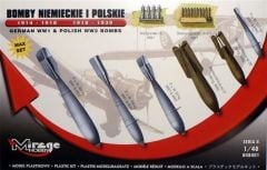 848401 1/48 German WW1 and POLISH WW2 BOMBS MAX SE