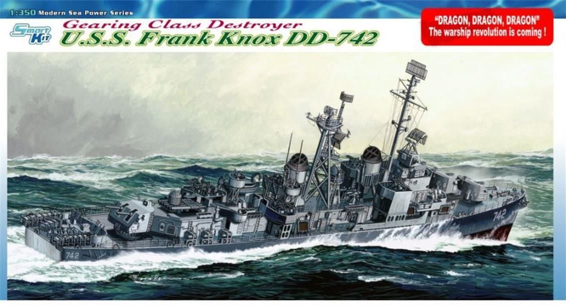 1045 1/350 U.S.S. FRANK KNOX DD-742