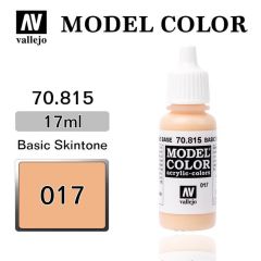 Vallejo 70815 17 ml. (17) Basic Skintone-Matt, Model Color Serisi Model Boyası