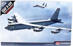 Academy 12622 1/144 USAF B-52H 20th BS (Buccaneers) Bombardıman Uçağı Demonte Plastik  Maketi