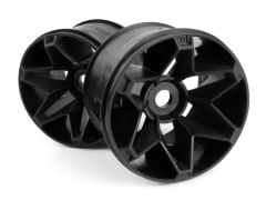 Havok Wheel Black (3.8inx71mm/2pcs) 17mm Hex Hub