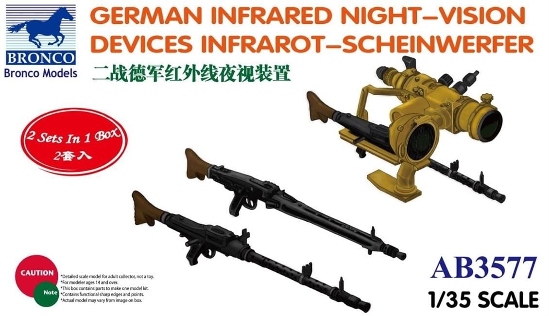 AB3577 1/35 GERMAN INFRARED NIGHT-VISION DEVICES I