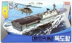 Academy 14216 1/700 ROK Navy Dokdo (LPH 6111) Savaş Gemisi Demonte Plastik Maketi