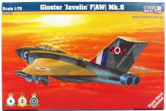 Mistercraft D043 1/72 Gloster Javelin FAW Mk.8 Savaş Uçağı Demonte Plastik Maketi