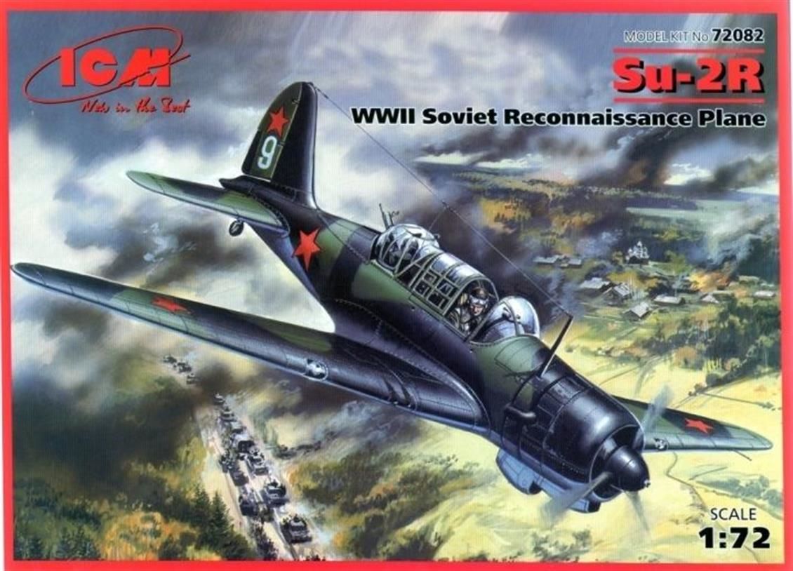 72082 1/72 Su2R WWII Soviet Reconnaissance Plane