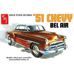 AMT 862 1/25 1951 Chevy Bel Air Araba  Demonte Plastik Maketi