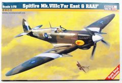 Mistercraft D178 1/72 Spitfire Mk. VIIIC Far East & RAAF Savaş Uçağı Demonte Plastik Maketi