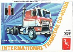 AMT 1203 1/25 International Transtar CO-4070A Semi Tractor, Demonte Plastik Çekici Maketi