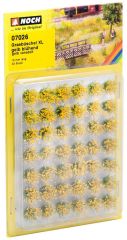 Noch 7026 Grass Tufts XL, Blooming Yellow, 42 Adet Diorama Malzemesi