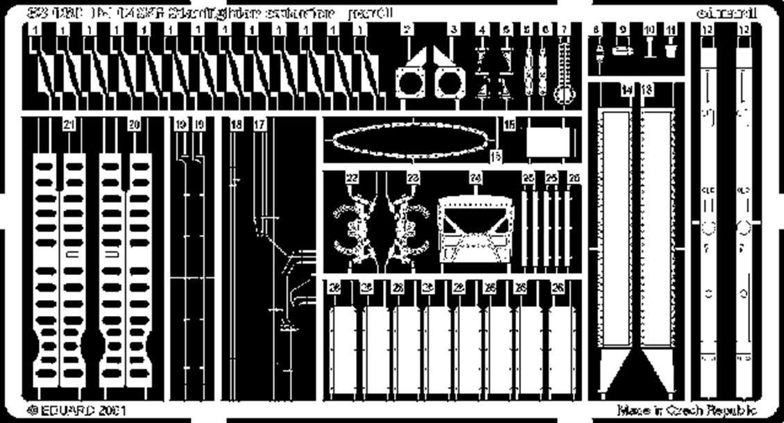 EDUARD 32060 1/32 F-104S/G exterior FOR HASEGAWA M