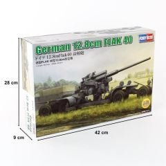 HobbyBoss 84545 1/35 Alman 12.8cm FLAK 40 Uçaksavar Topu Demonte Plastik Maketi