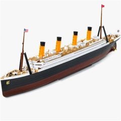 Academy 14217 1/1000 RMS Titanic Yolcu Gemisi Demonte Plastik Maketi