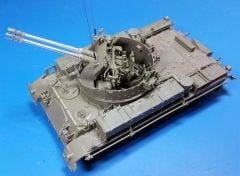 AFV Club AF35S66 1/35 German Flakpanzer M-42 A1 (DUSTER) Uçaksavar Tankı Demonte Plastik Maketi