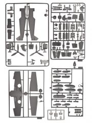 48106 Messerschmitt Bf 109F-4/R3, WWII German Figh