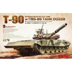 TS-014 1/35 Russian Main Battle Tank T-90 w/TBS-86