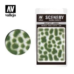 Vallejo SC406 Green, 4 mm. Hazır Çim Dokusu