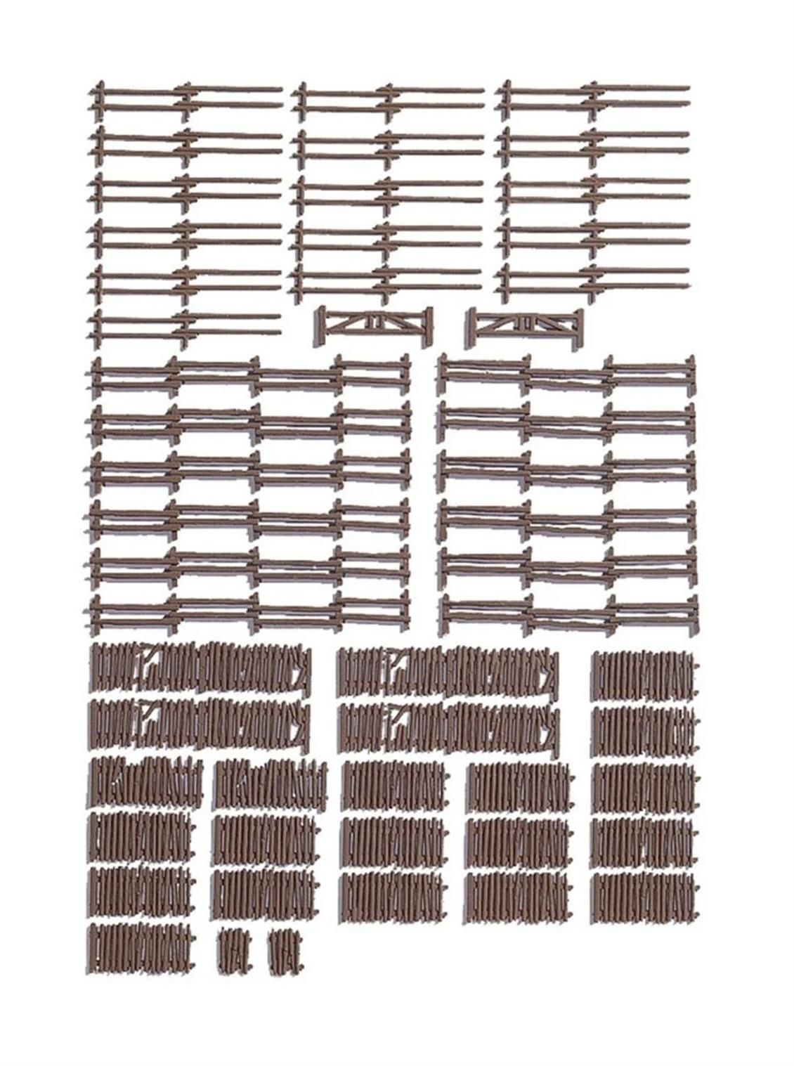 Noch 13095 1/87 Kırsal Çitler Demonte Plastik Maketi