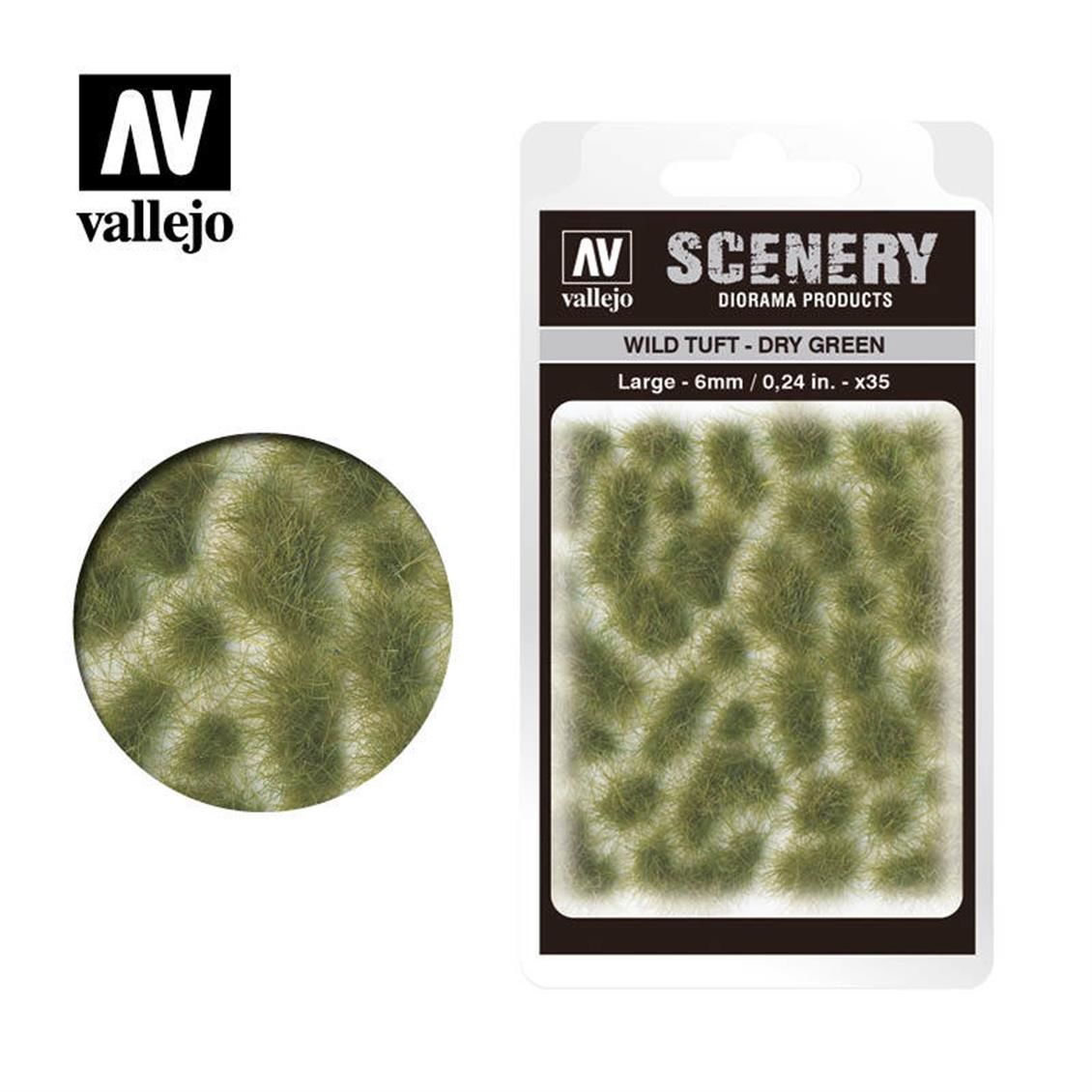 Vallejo SC415 Green, 6 mm. Hazır Çim Dokusu
