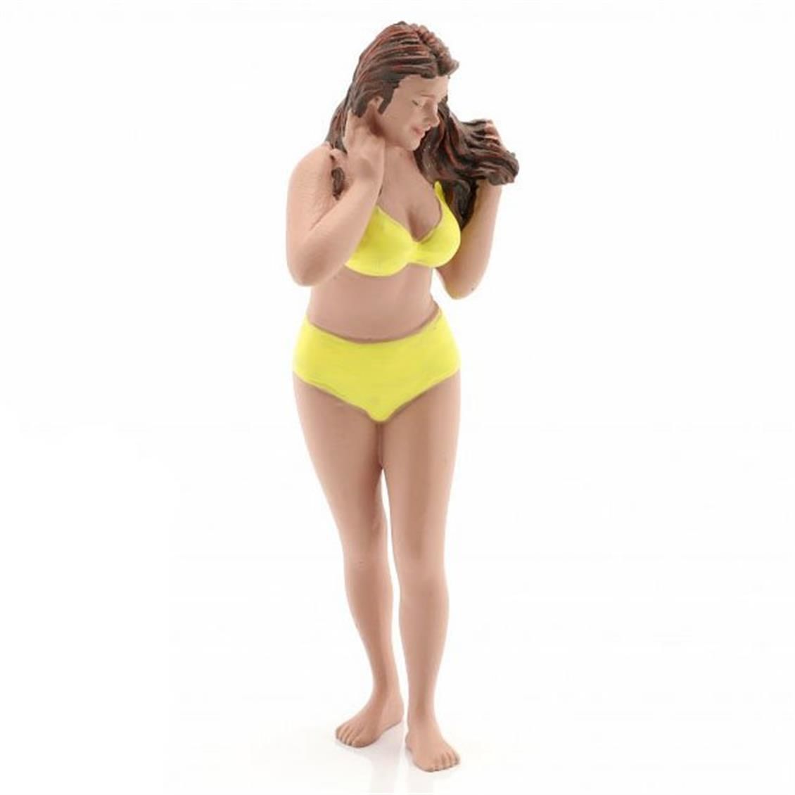 American Diorama AD76316 1/18 Ölçek Plaj Kızı (Amy) Sergilemeye Hazır Plastik Figürü