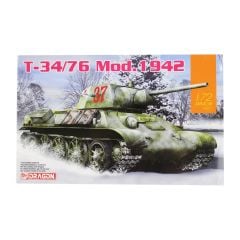 Dragon 7595 1/72 T-34/76 Tank Maketi Model 1942