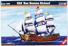 Mistercraft D165 1/500 USS Bon Homme Richard Yelkenli gemisi Demonte Plastik Maketi