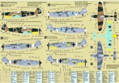 Mistercraft C038 1/72 BF-109F-4 (Muller) Savaş Uçağı Demonte Plastik Maketi