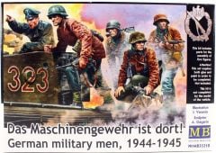 MasterBox 35218 1/35 Ölçek, WW II Serisi, 1944-1945 Alman Askerleri, Plastik Figür Kiti